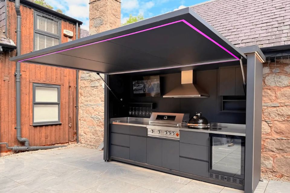 Votre cuisine extérieure en inox avec barbecue par Barbecue Zone